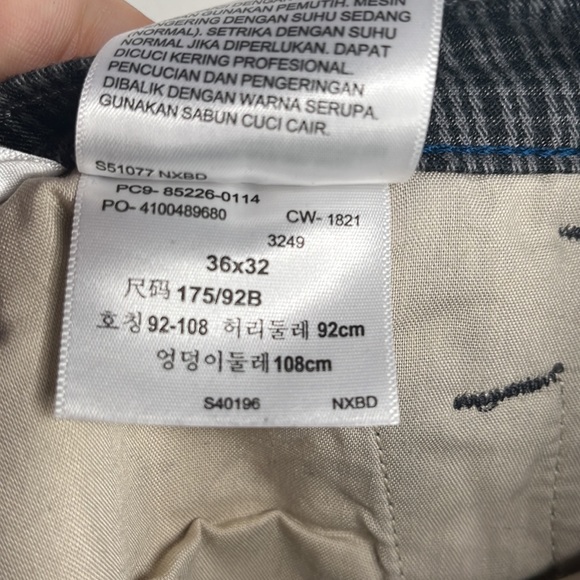 Men’s Levi (Gray/Black) and Zara (Navy Blue) Dress Pant - Picture 4 of 8